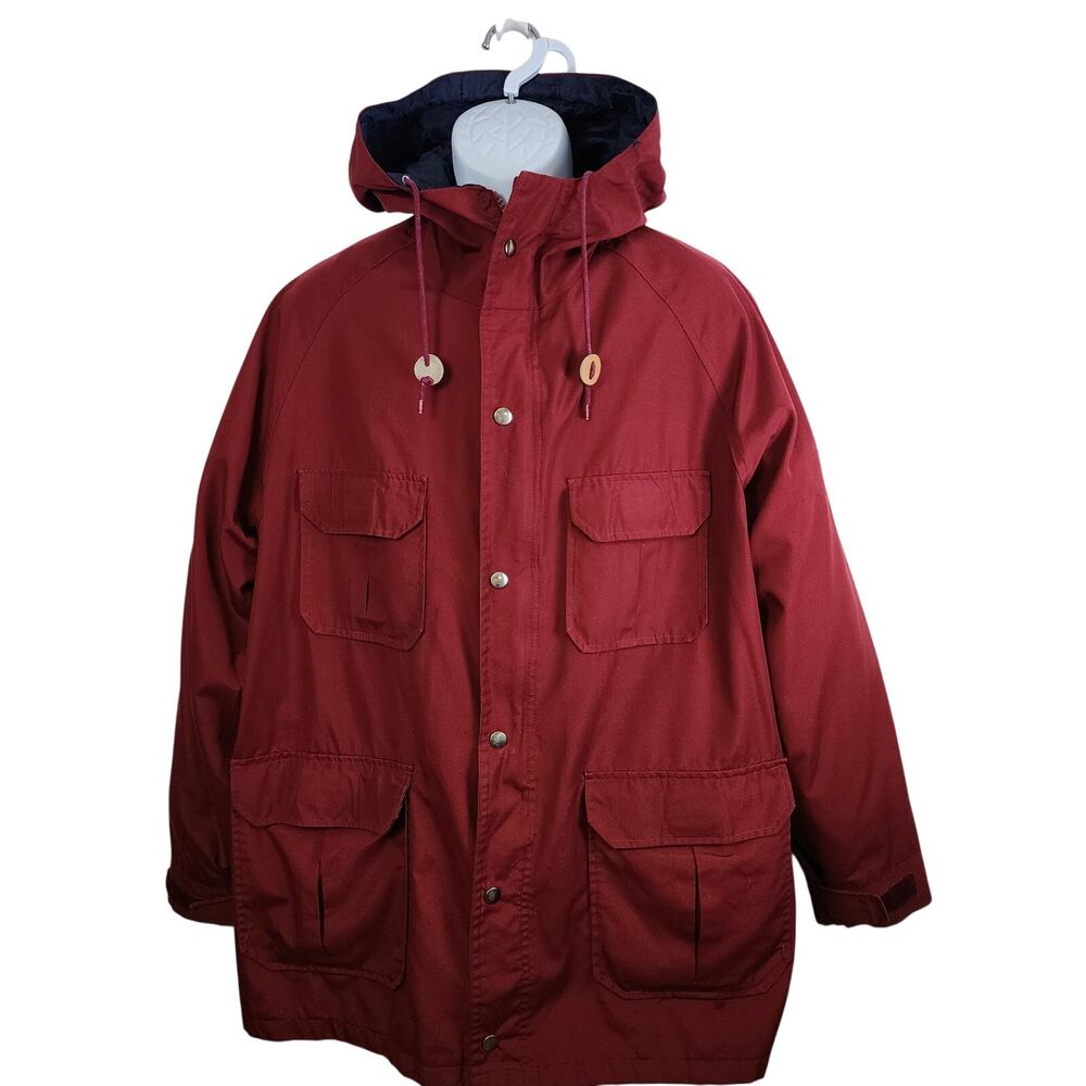 Vintage 80s Field & Stream Red Mountain/Hunting Jacket L